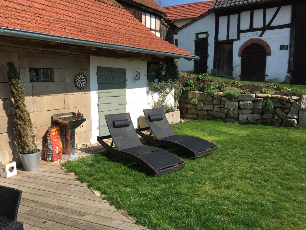 Ferienhaus Hassgautor Aidhausen Exterior foto