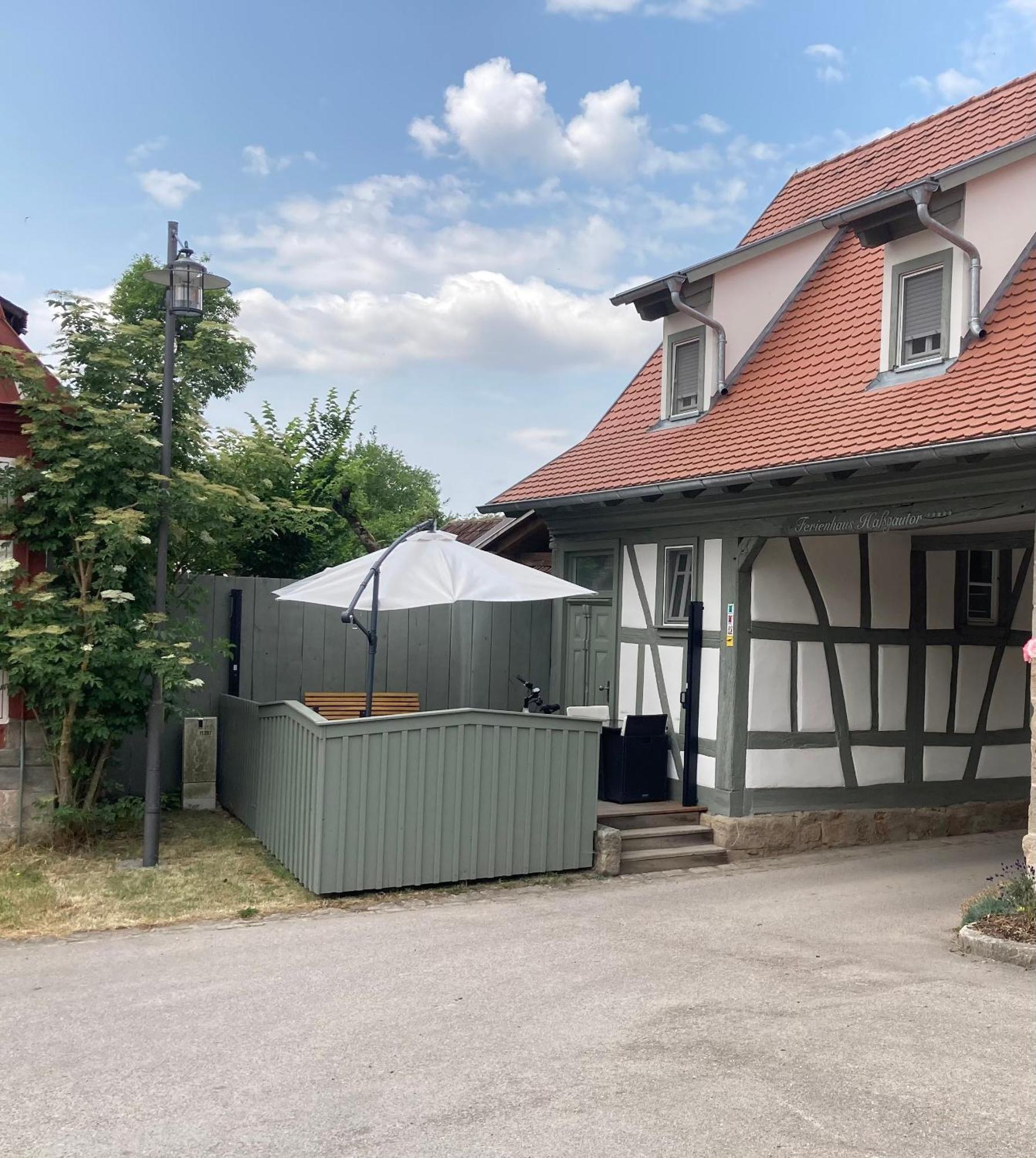 Ferienhaus Hassgautor Aidhausen Exterior foto