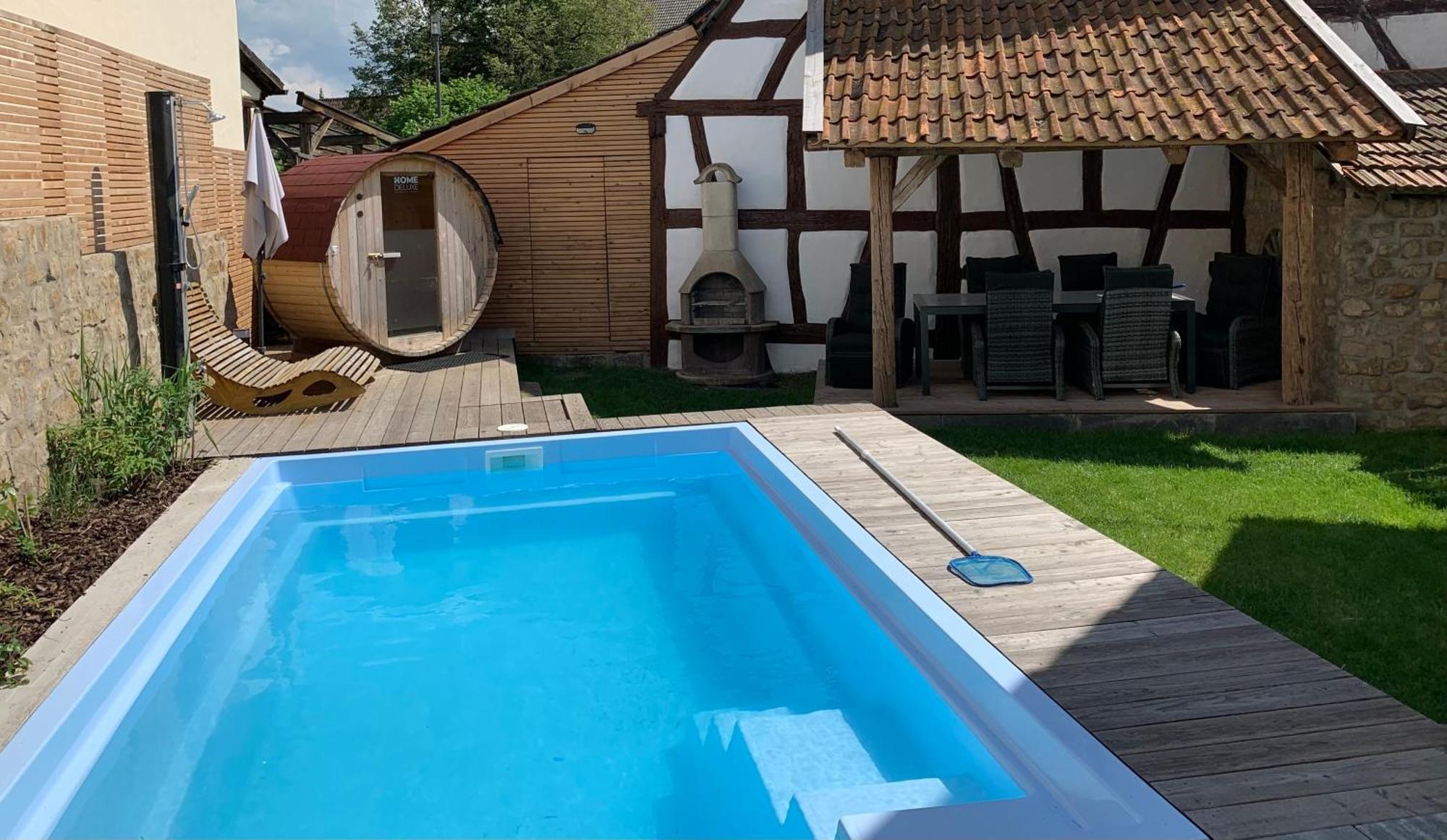 Ferienhaus Hassgautor Aidhausen Exterior foto